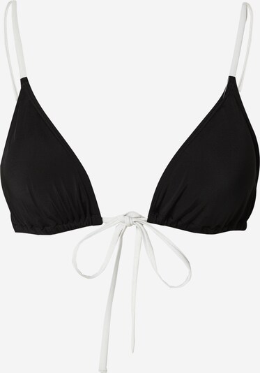 Monki Bikini Top in Black / natural white, Item view