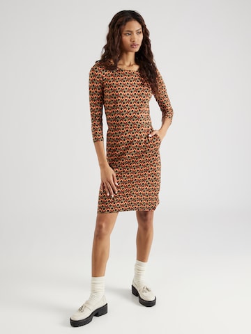 King Louie - Vestido 'Mona Quentin' em laranja: frente