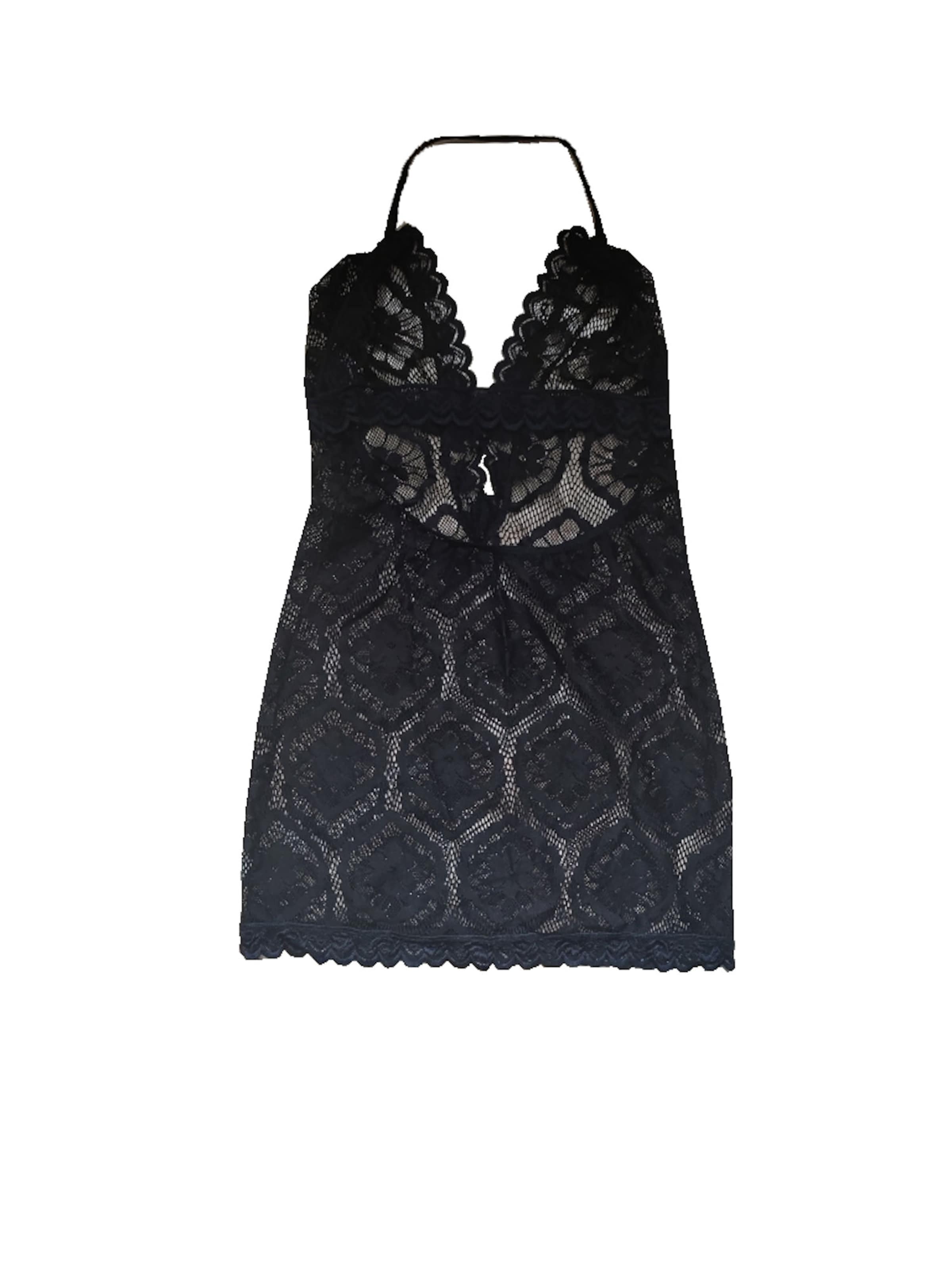 Hamana Negligee 'Rio' in Black
