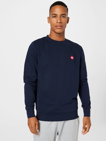 KronstadtSweater majica 'Lars' - plava boja: prednji dio