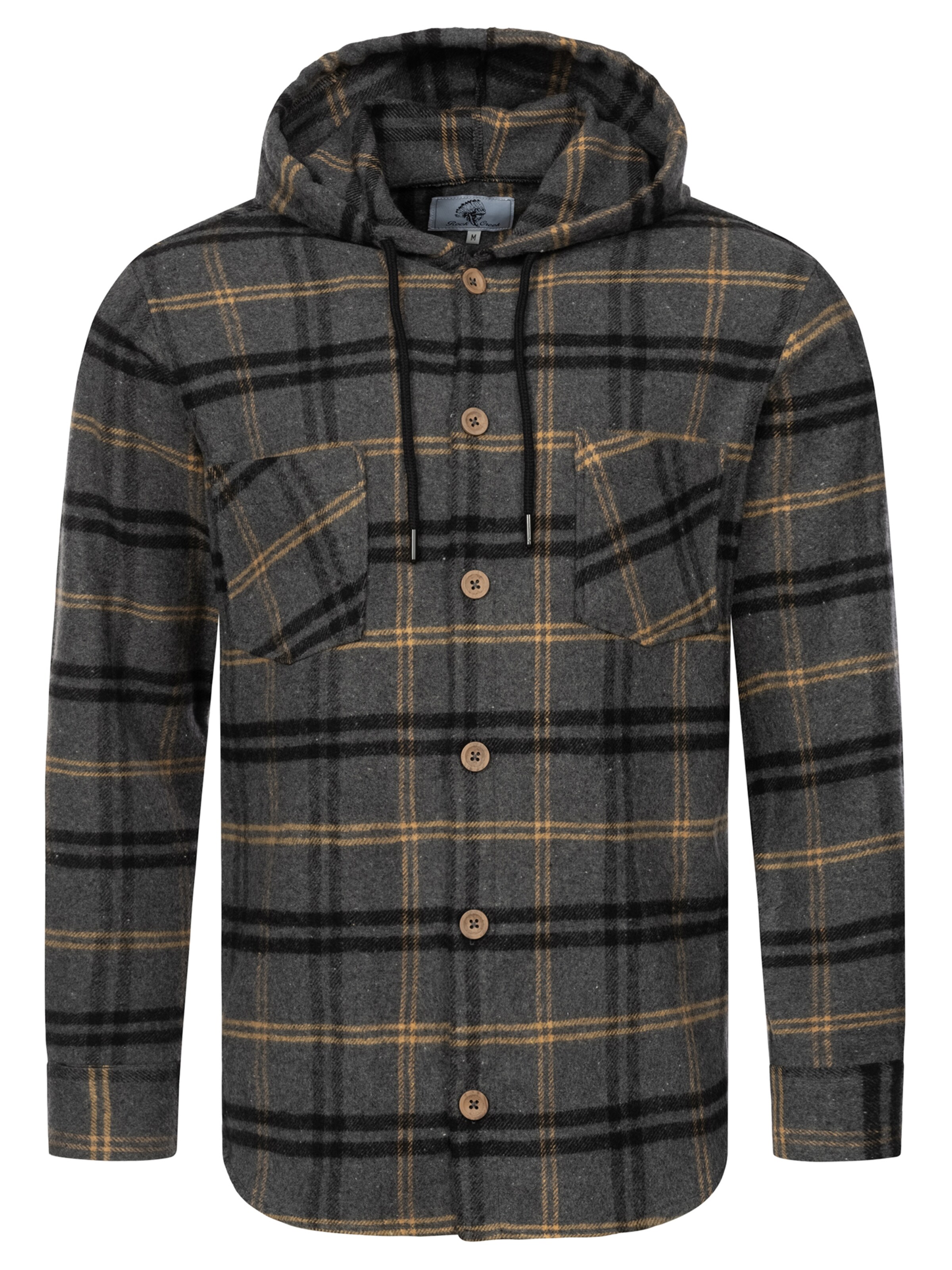 Rock Creek Regular Fit Übergangsjacke in Grau