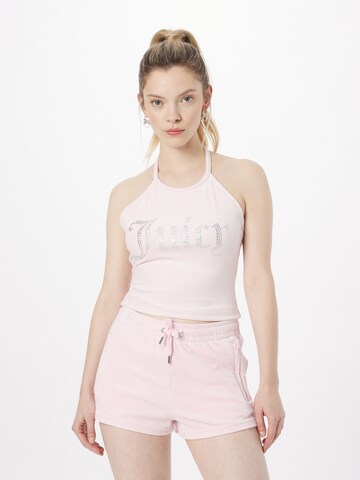 Juicy Couture White Label Top 'Etta' in Pink: front