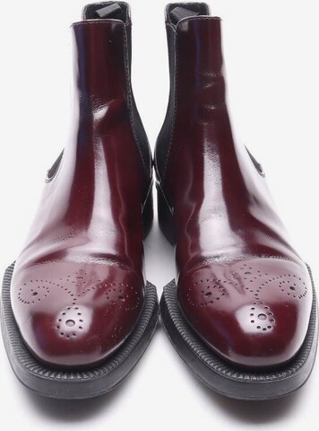 PRADA Stiefeletten 36 in Rot