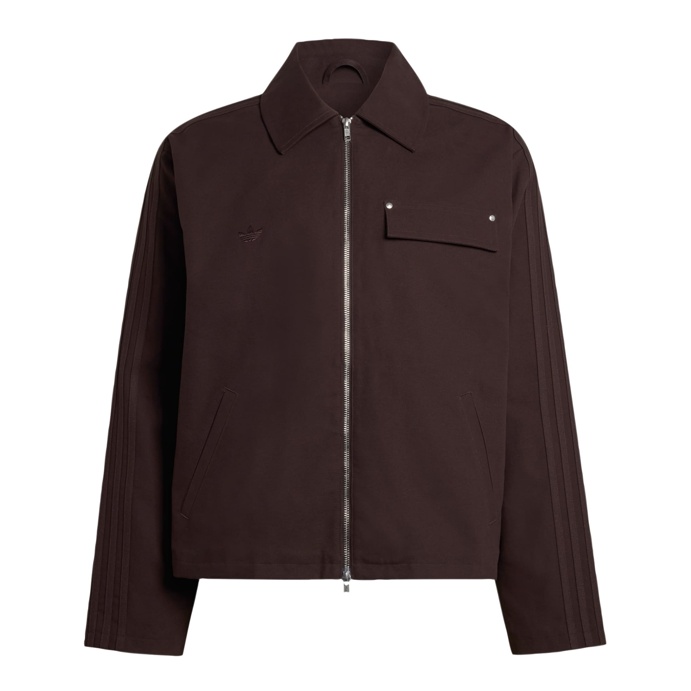 ADIDAS ORIGINALS Between-season jacket in Chestnut brown, Item view