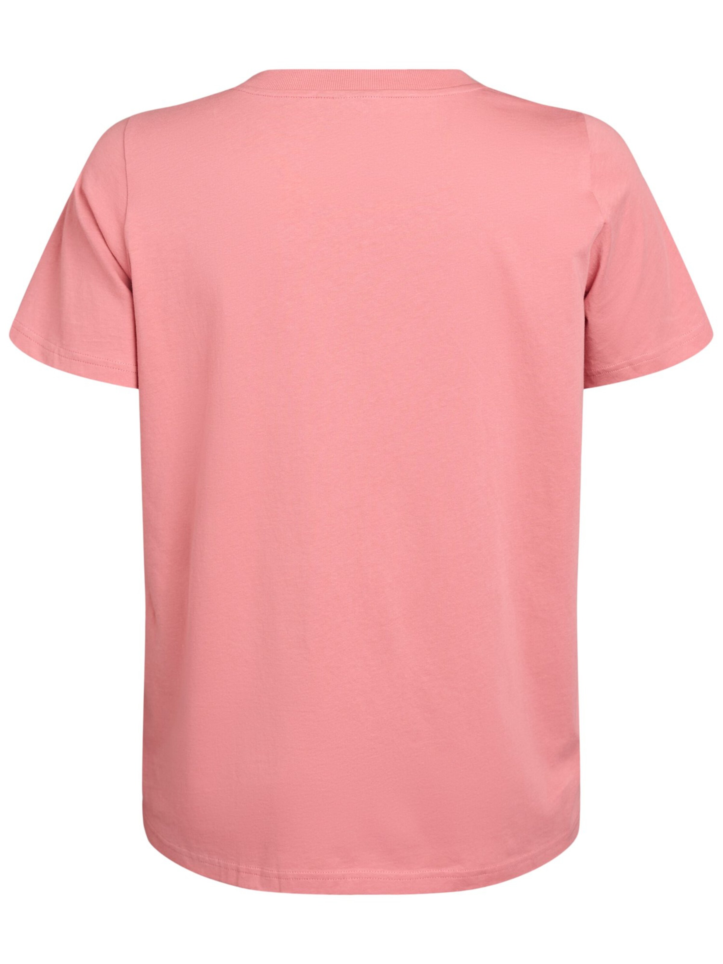 Zizzi Футболка 'Charlin' в Ярко-розовый