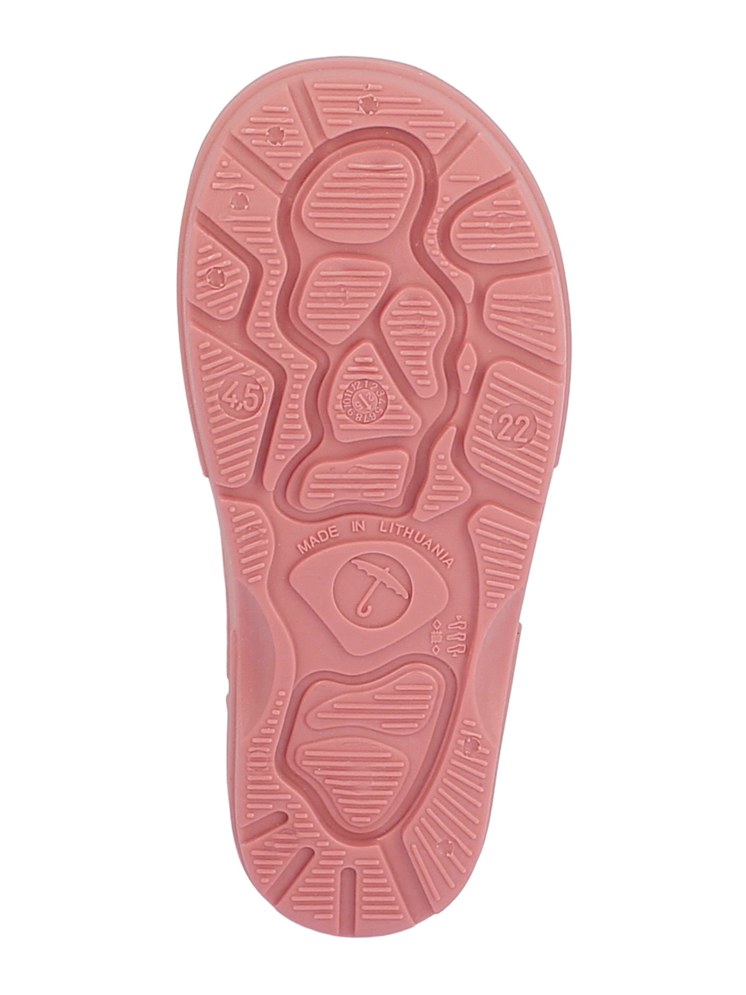 BECK Gummistøvler i pink