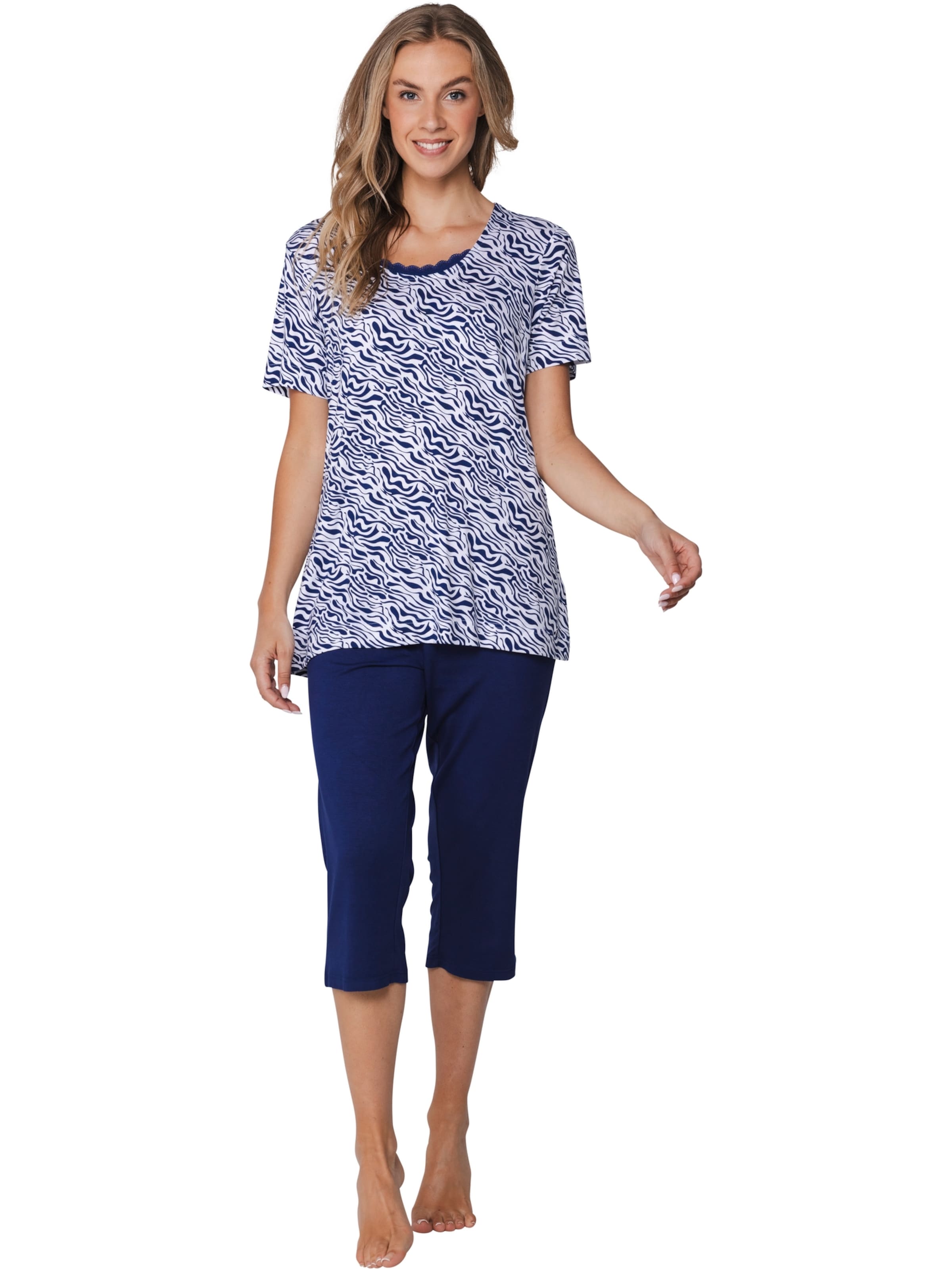 Pyjama 'Pyjama Set short sleeves' Pastunette en bleu