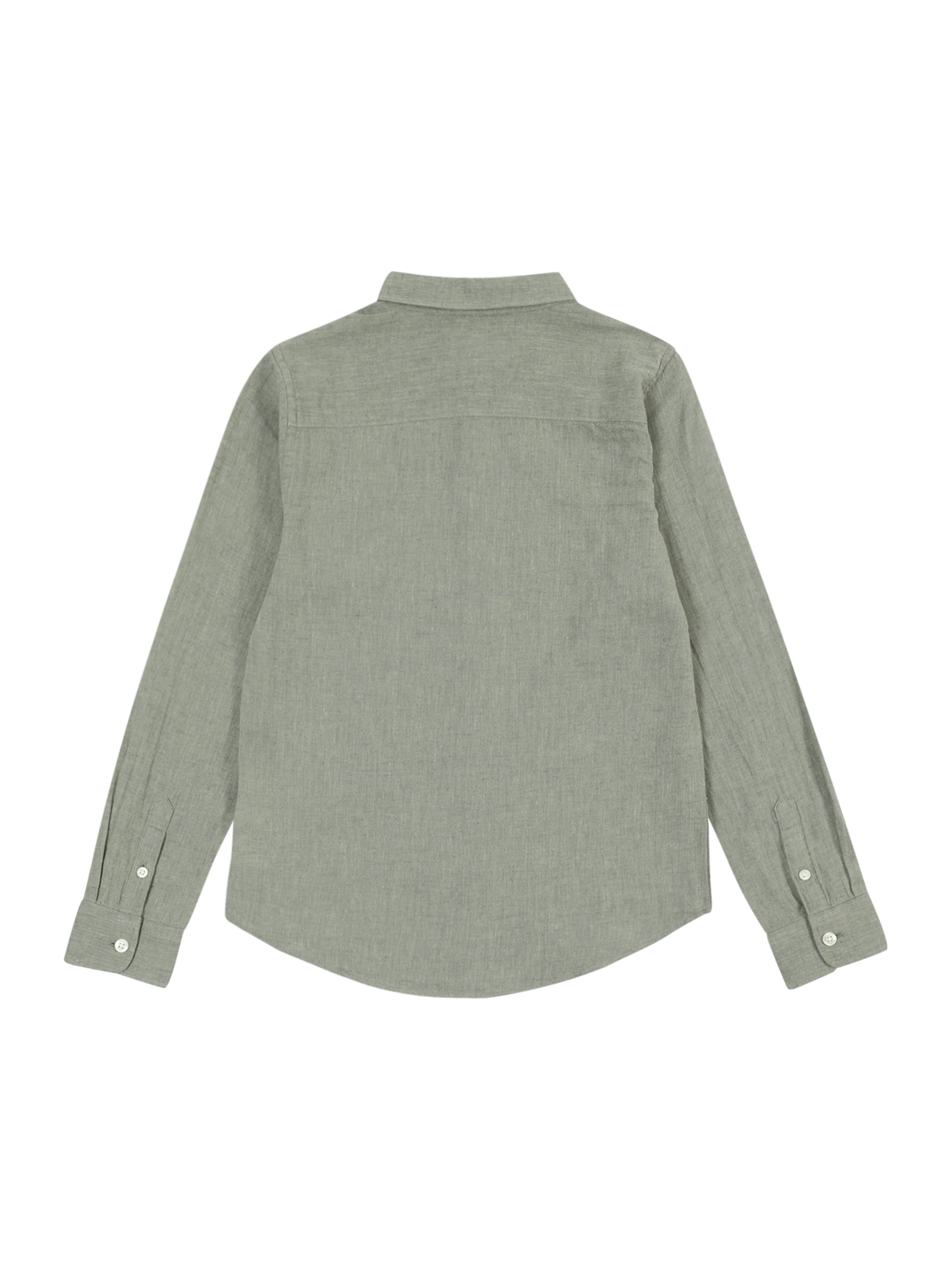 Only & Sons Junior Средняя посадка Рубашка 'OSJCaiden' в Зеленый