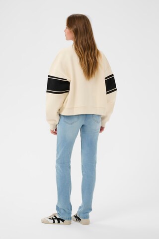 Kaffe Sweatshirt i beige