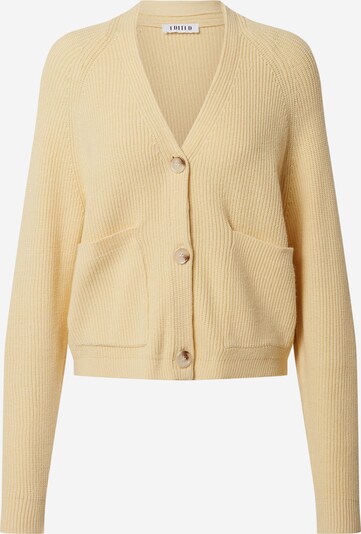 EDITED Strickjacke 'Nanja' in hellgelb, Produktansicht