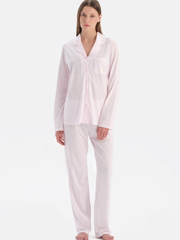Dagi Pyjama in Roze: voorkant