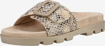 Mule ROHDE en beige : devant