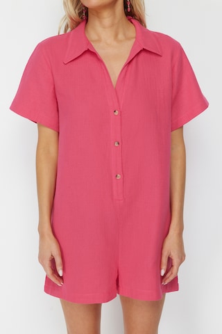Trendyol - Jumpsuit en rosa