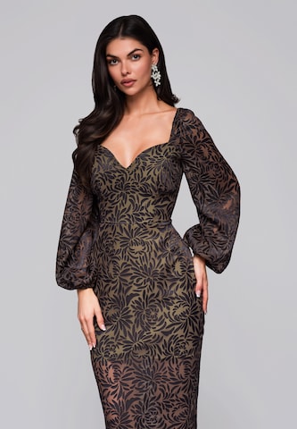 Ombre Avondjurk in Groen