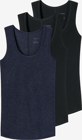 SCHIESSER Undershirt 'Personal Fit' in Blue: front