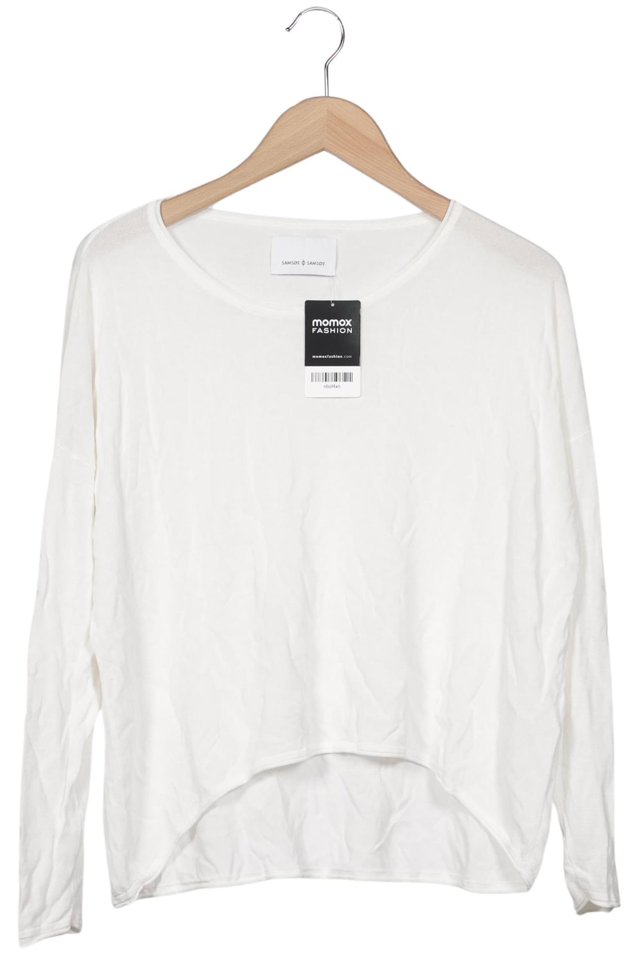 Samsøe Samsøe Pullover L in Weiß: Vorderseite