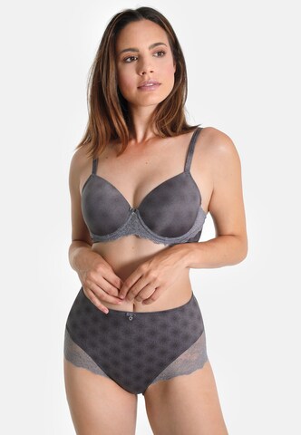 sassa Boyshorts 'EXCITING TIME' in Grey: front