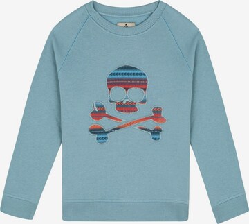 Scalpers Sweatshirt in Blauw: voorkant