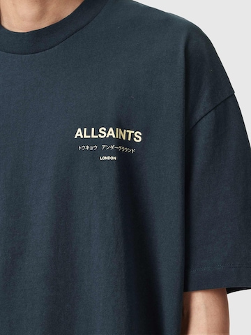 AllSaints Μπλουζάκι 'Underground' σε μπλε