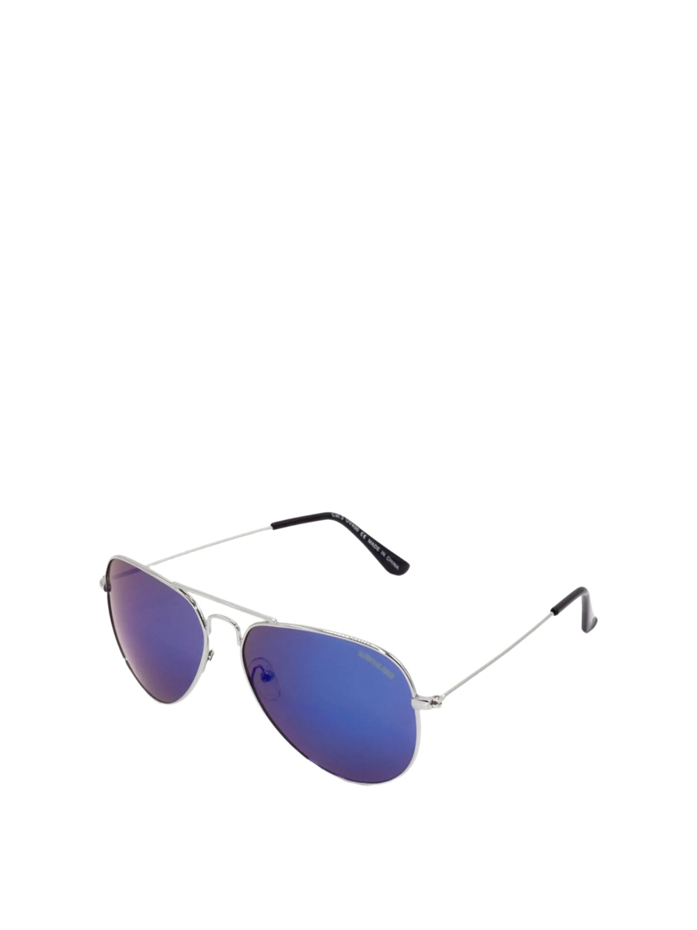 Occhiali da sole 'Occhiali da Sole Navigare Aviator Calibro 58 - Protezione UV Cat.3' di Navigare in blu: frontale