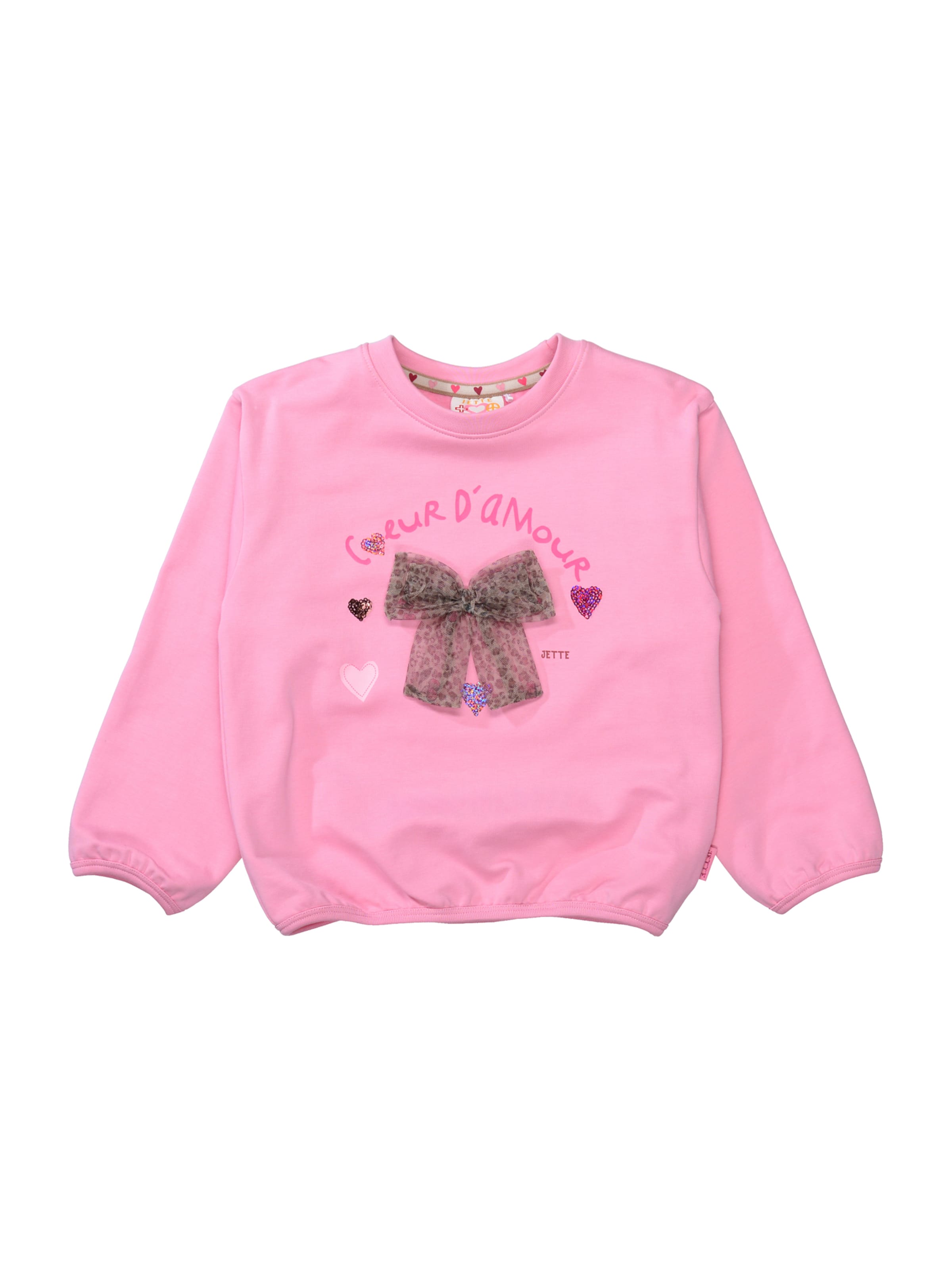 Felpa di STACCATO in rosa: frontale