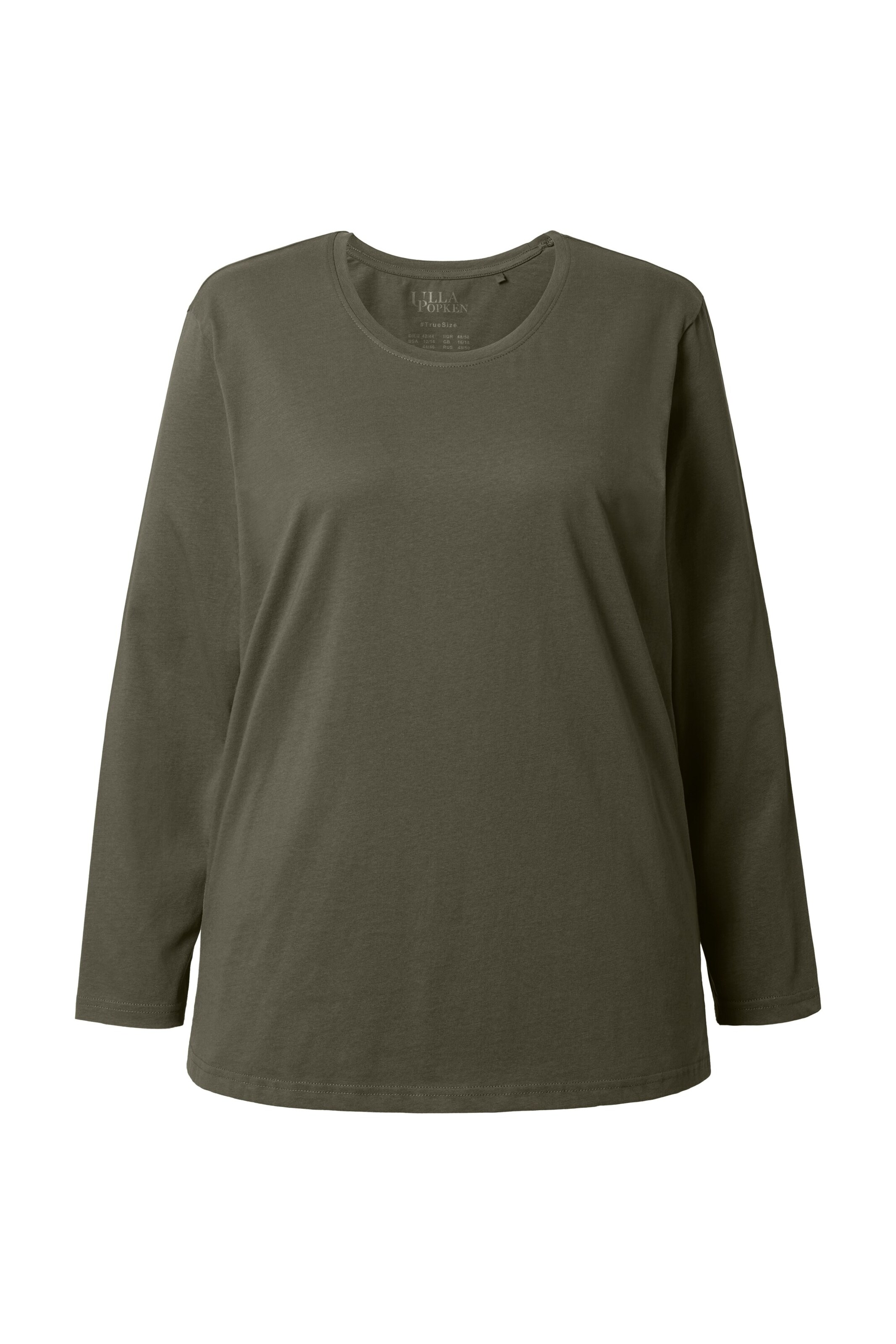 Ulla Popken Shirt in Grün: Vorderseite