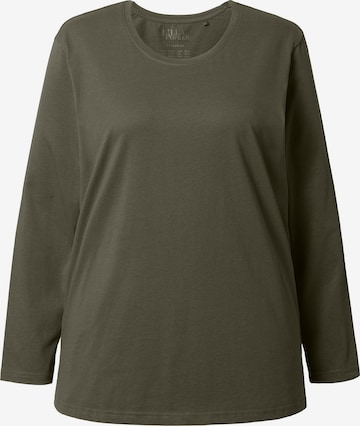 Ulla Popken Shirt in Grün: Vorderseite