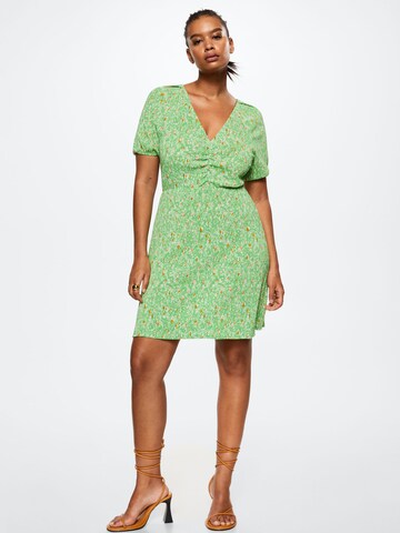 Robe d’été 'SALITO' MANGO en vert