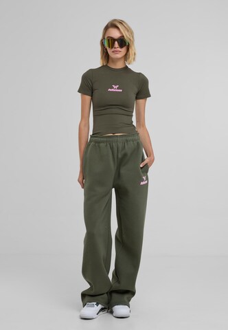 Wide leg Pantaloni di Felicious in verde