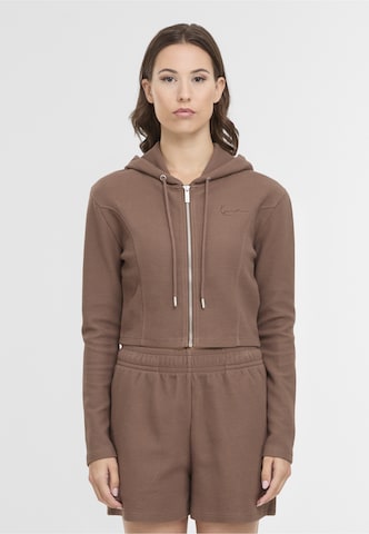 Karl Kani Bluza rozpinana w kolorze brązowy