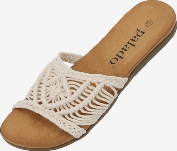 Palado Pantolette 'Palado Cartris' in Beige: Vorderseite
