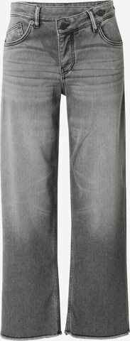 Wide leg Jeans 'Mäze' di Herrlicher in grigio: frontale