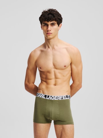 Boxers Karl Lagerfeld en vert : devant