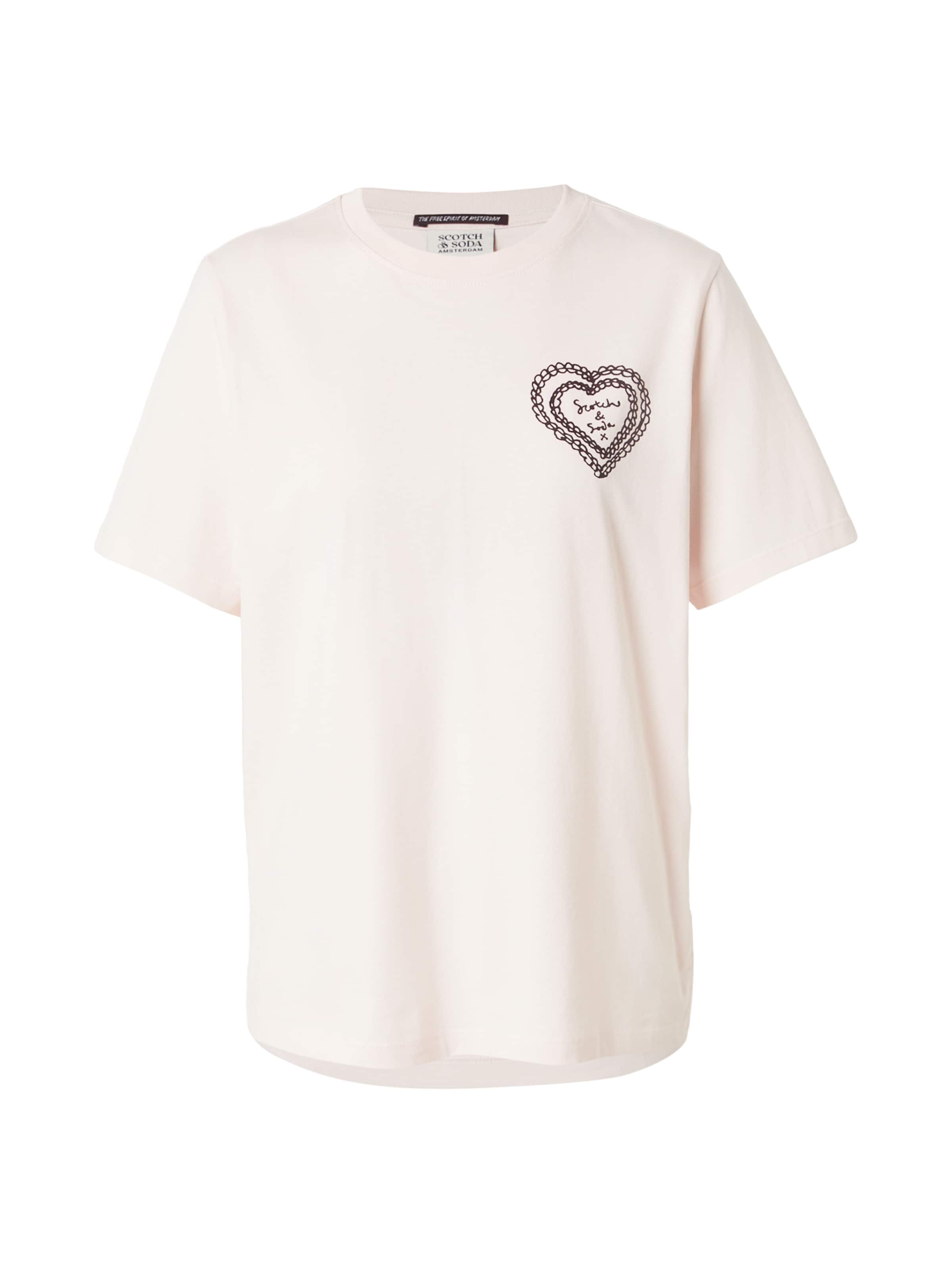 SCOTCH &amp; SODA Shirt in Beige: voorkant