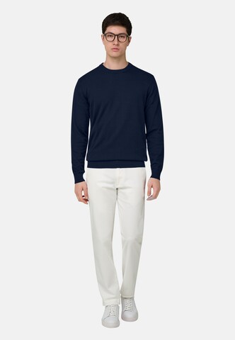 Pull-over Boggi Milano en bleu