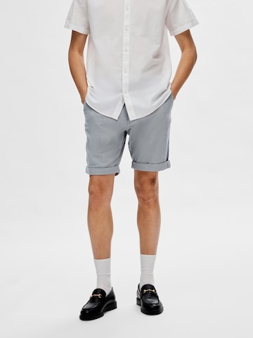 SELECTED HOMME Slimfit Shorts 'Luton' in Blau: predná strana