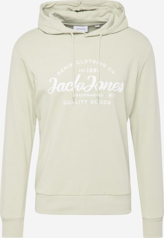 zaļš JACK & JONES Sportisks džemperis 'FOREST': no priekšpuses