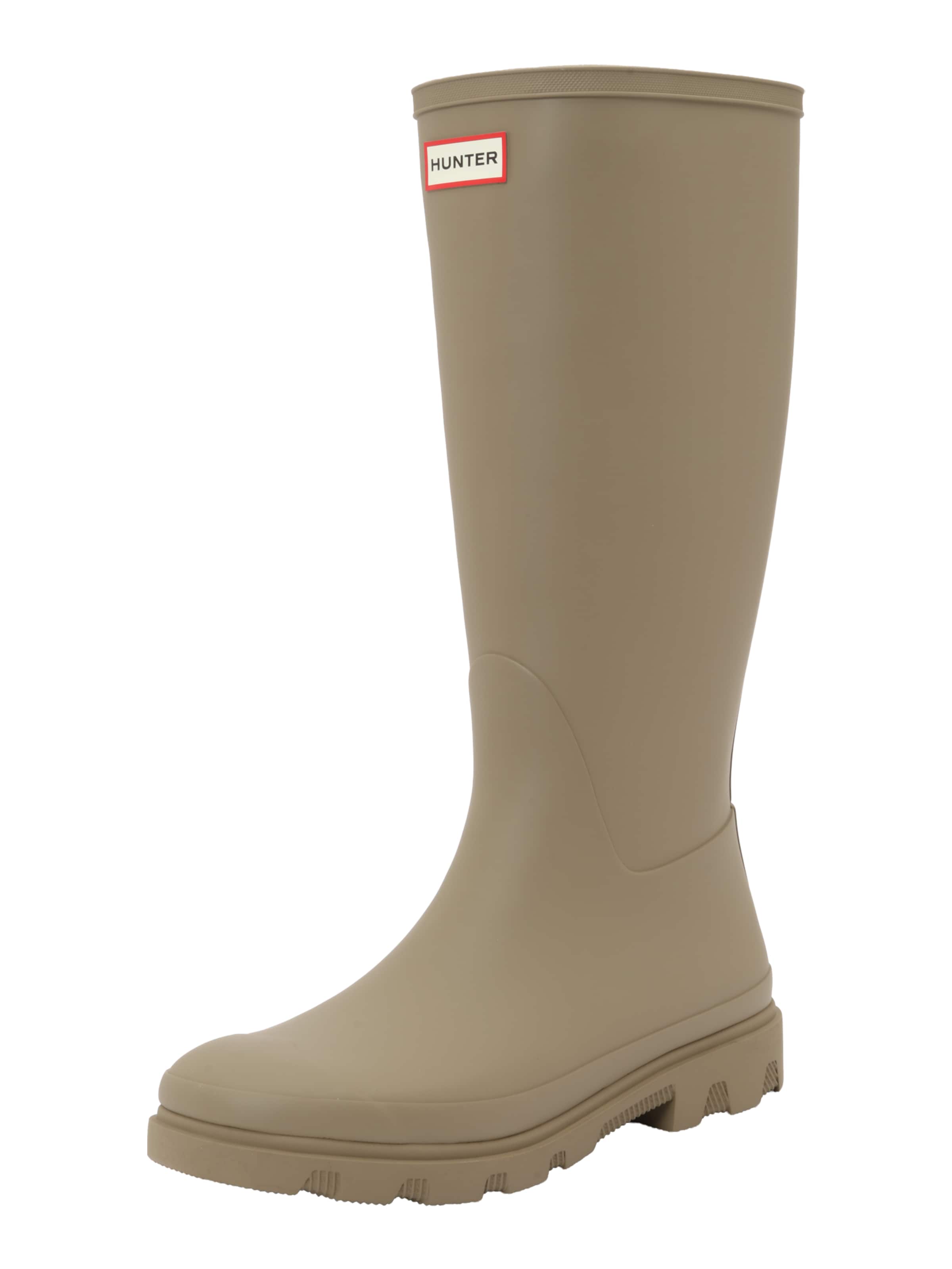 Stivale di gomma di HUNTER in beige: frontale