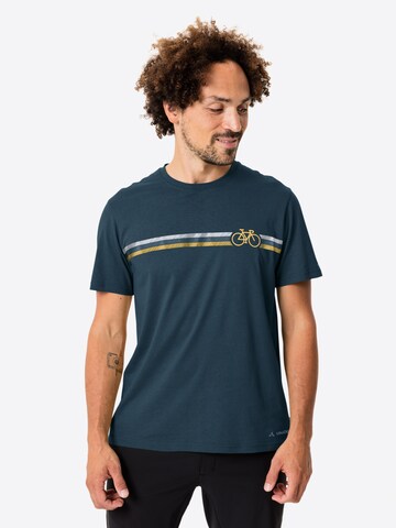 VAUDE Performance shirt in Blue: front