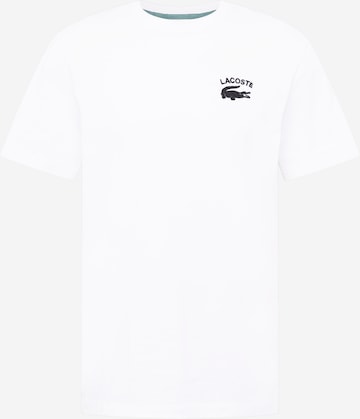 LACOSTE - Camisa em branco: frente