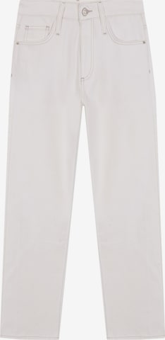 Scalpers Flared Jeans in White: front