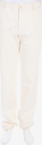 LUIGI BORRELLI NAPOLI Pants in 40 in White: front