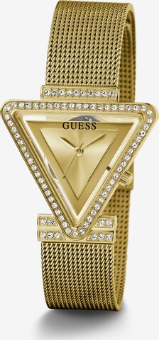 GUESS Analoog horloge 'Fame' in Goud: voorkant