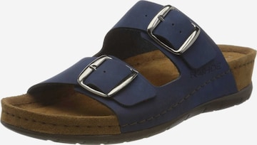 ROHDE Mules in Blue: front