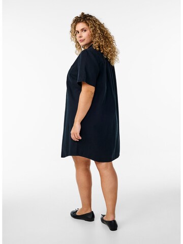 Robe-chemise 'Kinta' Zizzi en noir