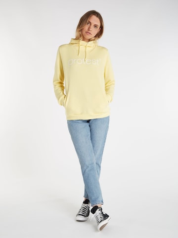 PROTEST Pullover 'CLASSIC LOGO HOODY'‌‌‌‌‌ in Gelb