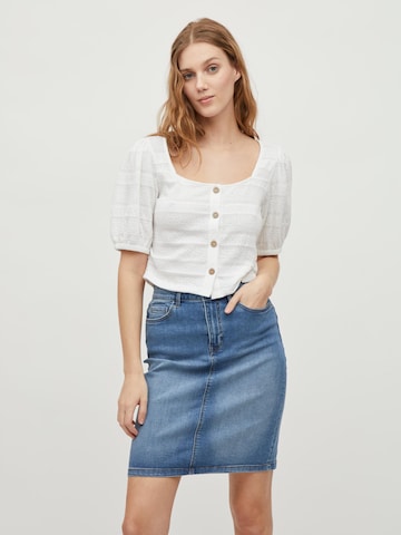 VILA Blouse 'TRIVA' in White: front