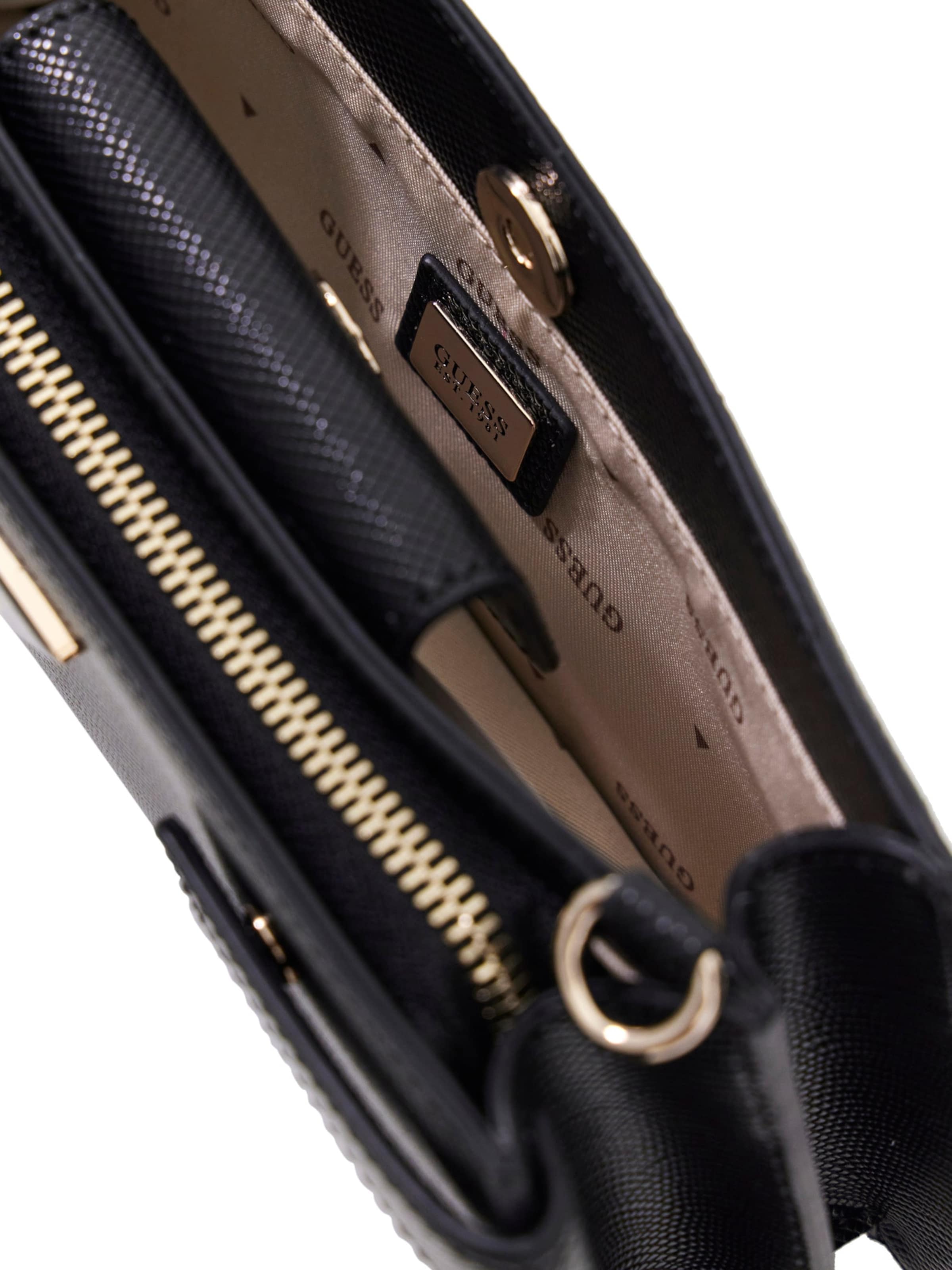 GUESS Чанта с презрамки 'SERENOVA' в черно