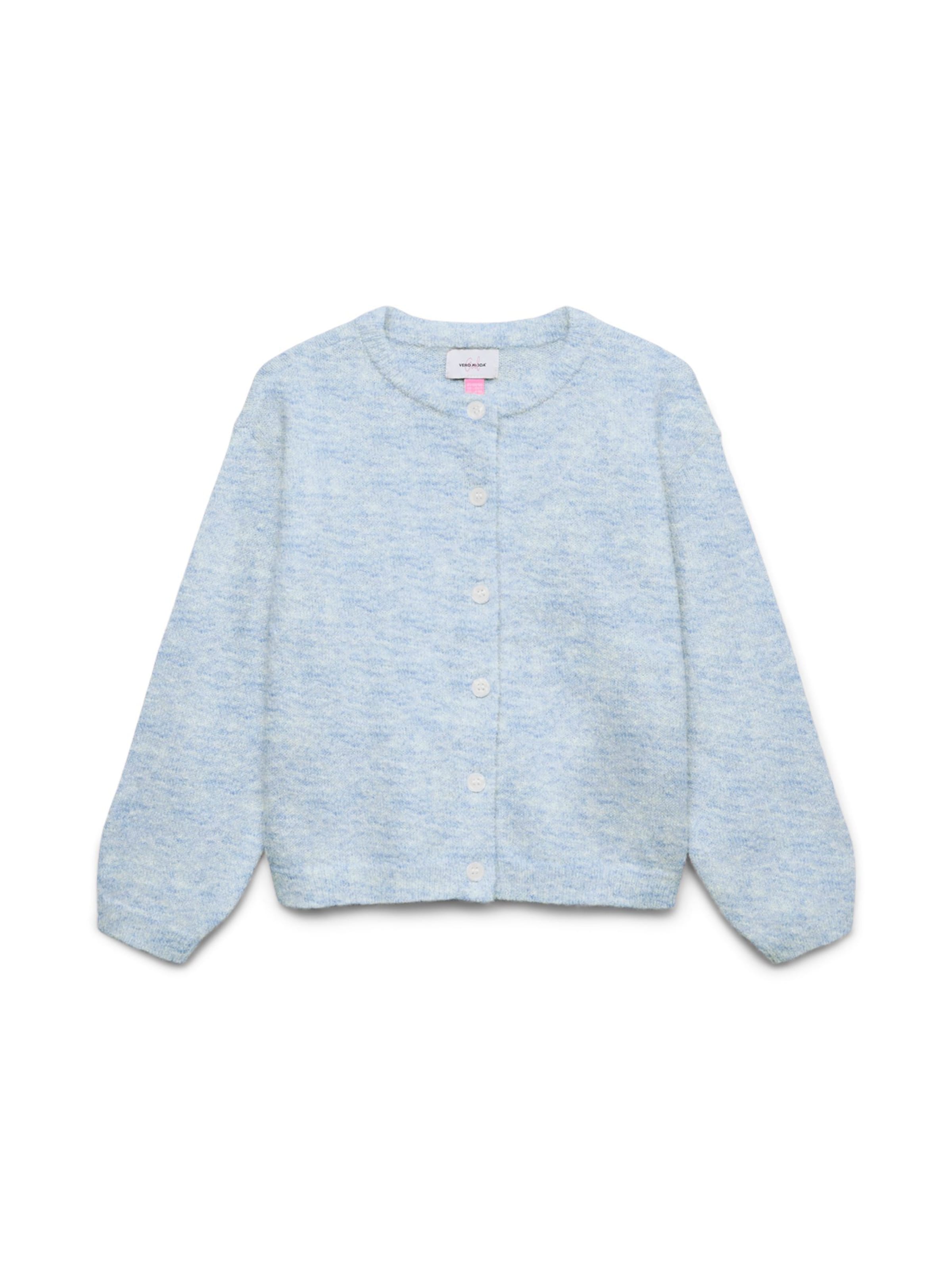 Vero Moda Girl Cardigan 'VMHOPE' i blå: forside