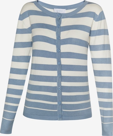 Cardigan 'Fenia' usha BLUE LABEL en bleu : devant